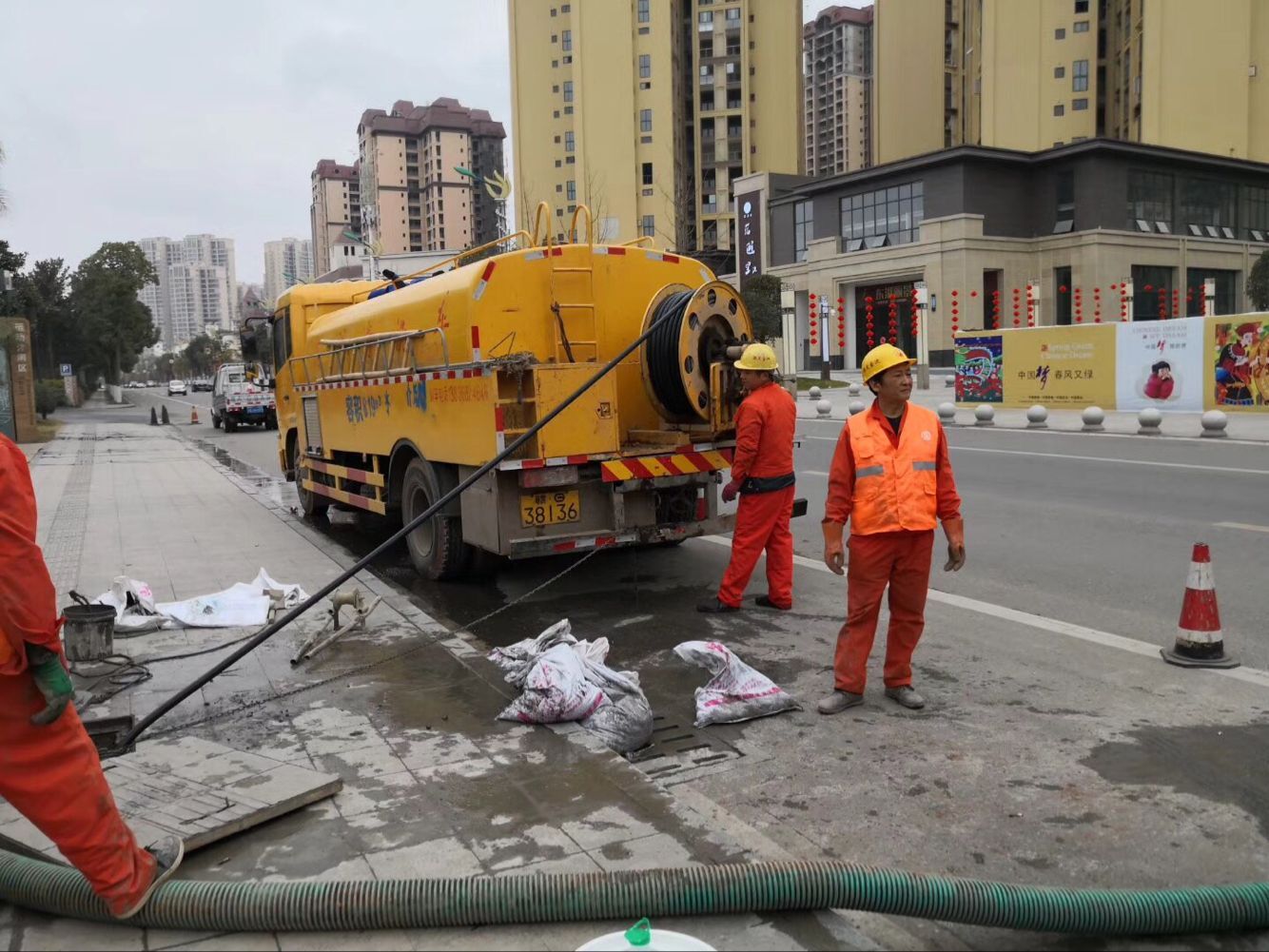 琅琊排污管道清淤-管道清洗